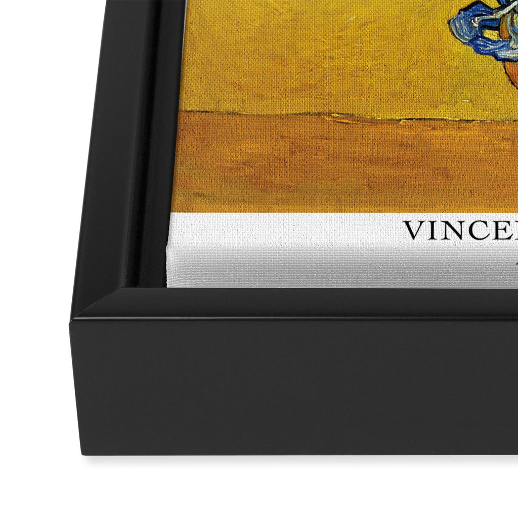 Irises 3 by Vincent Van Gogh Framed Canvas Print Gallery Image 3
