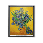 Irises 3 by Vincent Van Gogh Framed Canvas Print Gallery Image 6