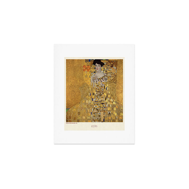 Lady in Gold by Gustave Klimt Art Print Gallery Image 1