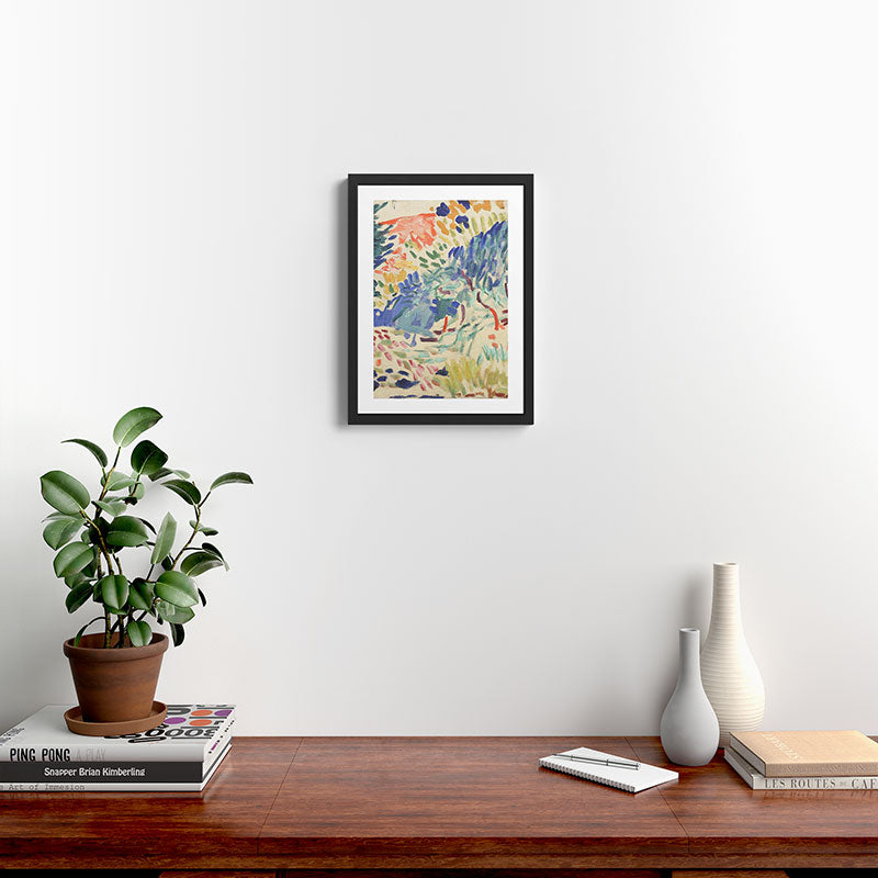 Landscape at Collioure by Henri Matisse, 1905 Framed Art Print Gallery Image 2