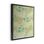 Larkspur by William Morris Framed Canvas Print Gallery Image 2