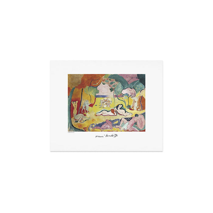 Le Bonheur de Vivre (the Joy of Life) by Henri Matisse Art Print Gallery Image 1