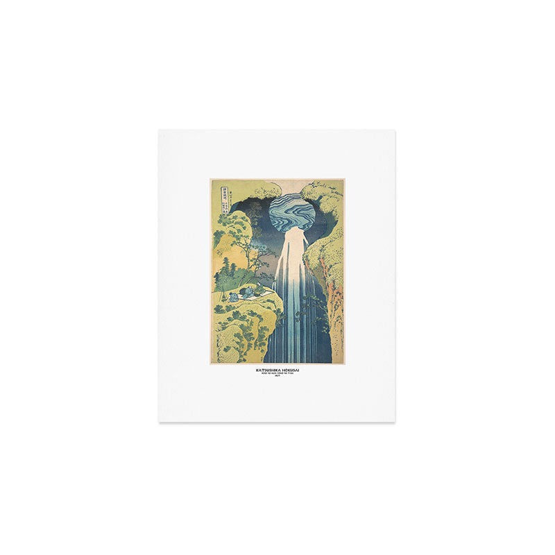 Mino No Kuni Yoro No Taki by Katsushika Hokusai Art Print Gallery Image 1