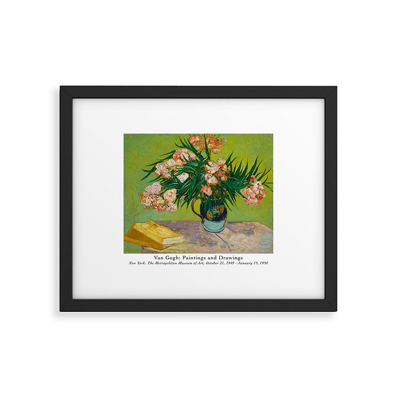Oleanders by Vincent Van Gogh Framed Art Print Gallery Image 5