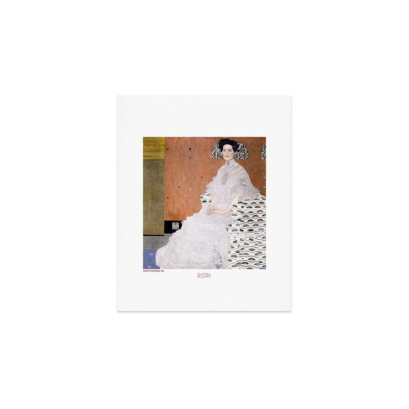 Portrait of Fritza Riedler by Gustav Klimt Art Print Gallery Image 1