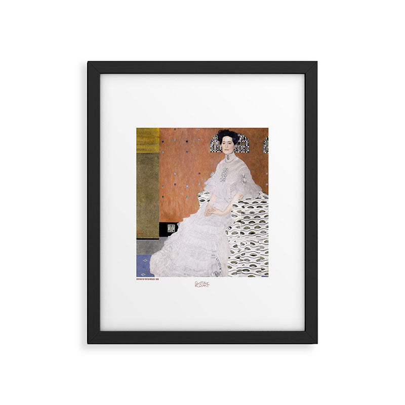 Portrait of Fritza Riedler by Gustav Klimt Framed Art Print Gallery Image 5