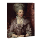 Queen Charlotte Portrait by Benjamin West Canvas Print Gallery Image 6
