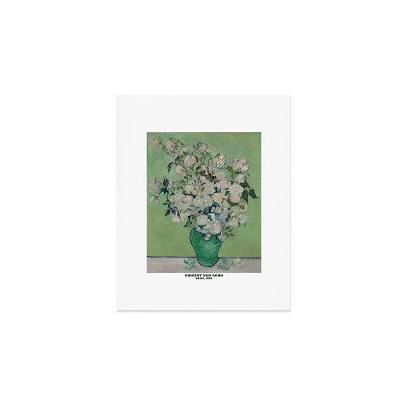 Roses by Vincent Van Gogh Art Print Gallery Image 1