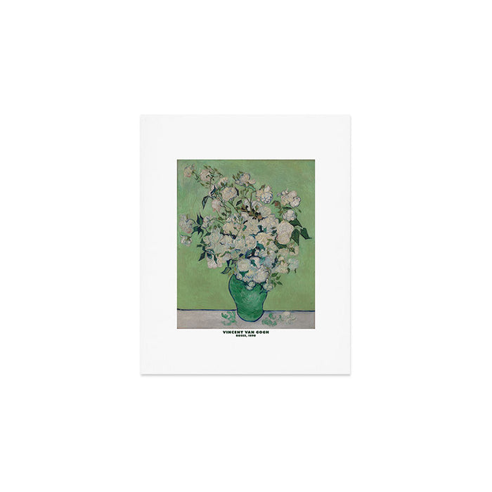 Roses by Vincent Van Gogh Art Print Gallery Image 1