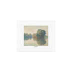 Seine at Giverny by Claude Monet Art Print Gallery Image 1
