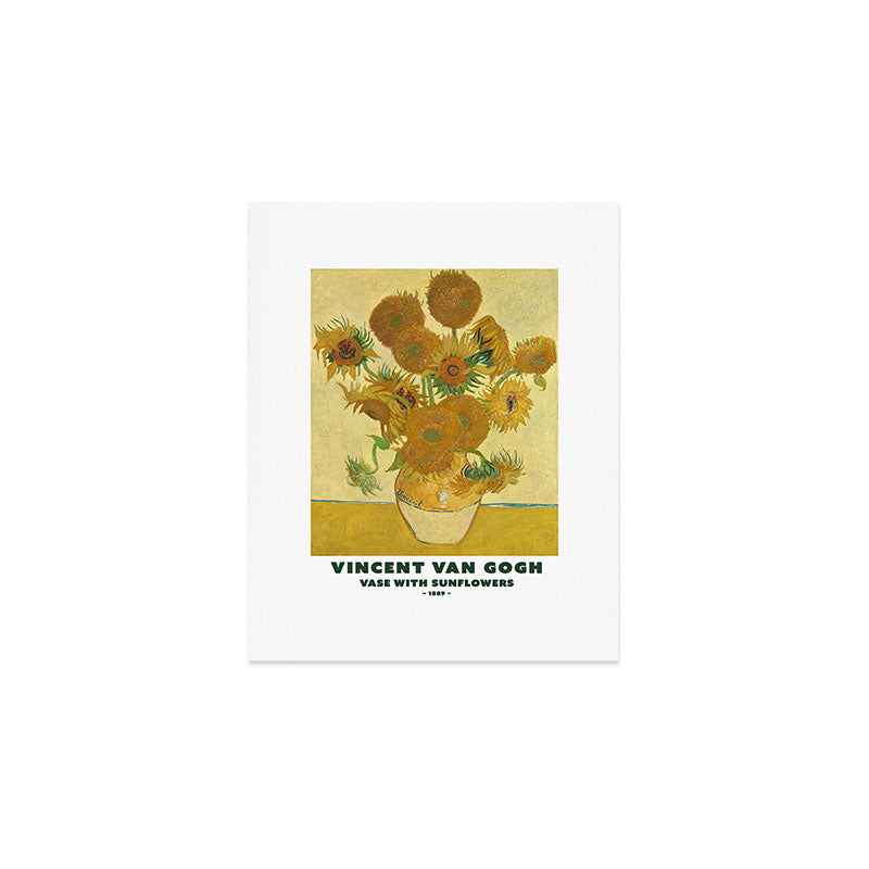 Sunflowers by Vincent Van Gogh Art Print Gallery Image 1