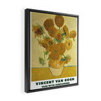 Sunflowers by Vincent Van Gogh Framed Canvas Print Gallery Image 2