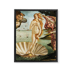 The Birth of Venus by Sandro Botticelli Framed Canvas Print Gallery Image 8