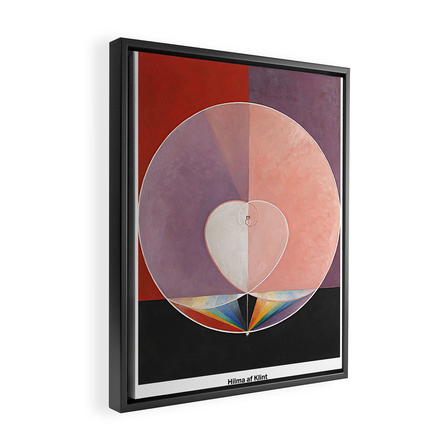 The Dove No 13 Group X by Hilma af Klint Framed Canvas Print Gallery Image 2
