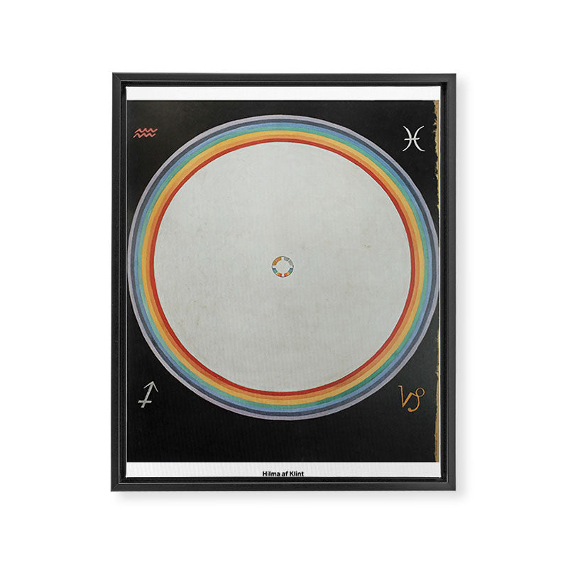 The Dove No 14 by Hilma af Klint Framed Canvas Print Gallery Image 8