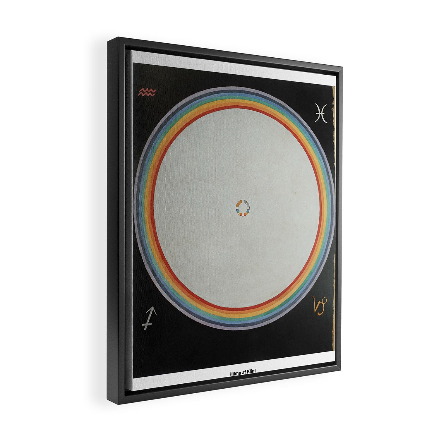 The Dove No 14 by Hilma af Klint Framed Canvas Print Gallery Image 2