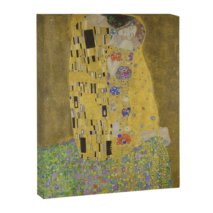 The Kiss by Gustav Klimt Canvas Print Gallery Image 1