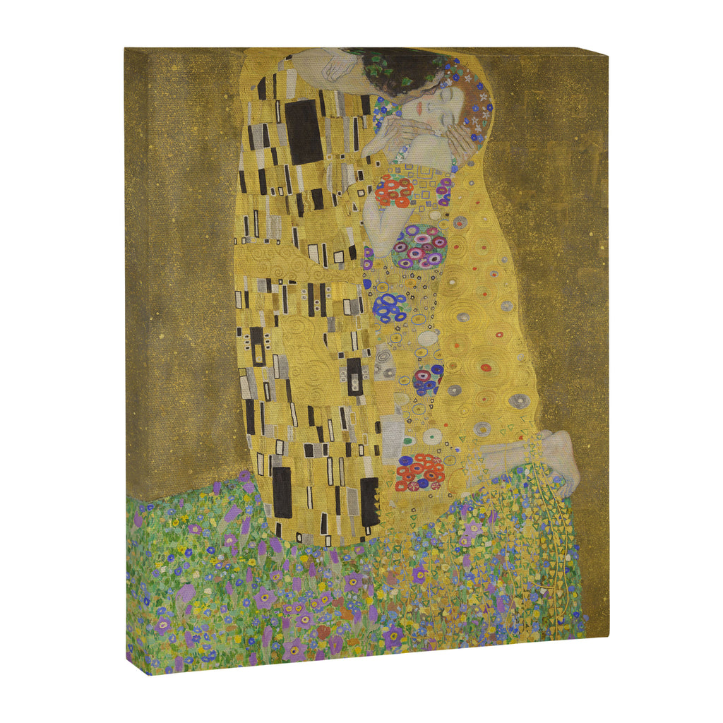The Kiss by Gustav Klimt Canvas Print Gallery Image 6