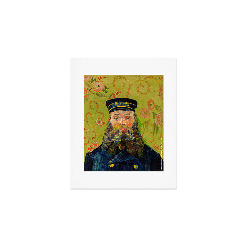 The Postman (Joseph Roulin) by Vincent Van Gogh Art Print Gallery Image 1