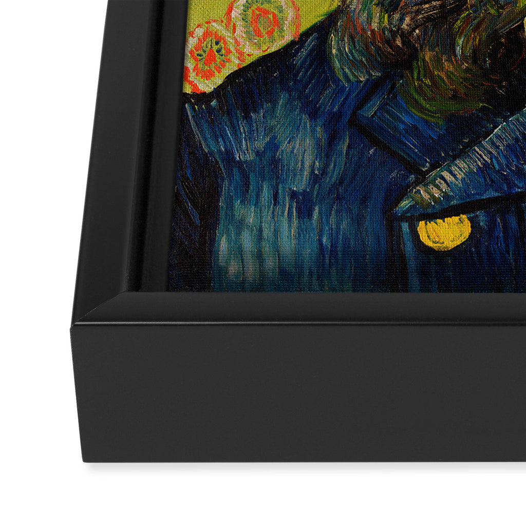 The Postman (Joseph Roulin) by Vincent Van Gogh Framed Canvas Print Gallery Image 3
