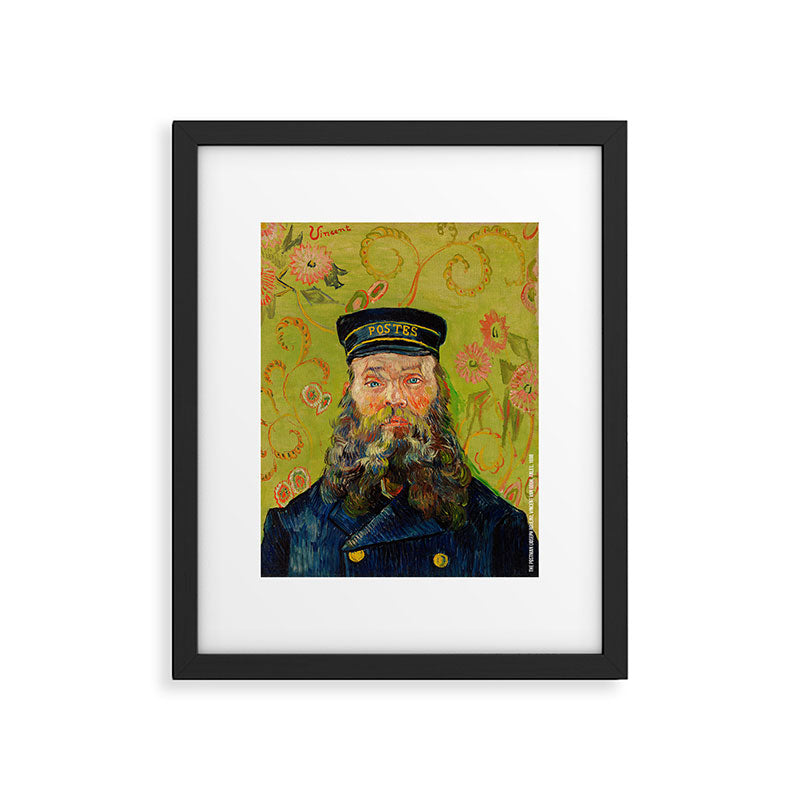 The Postman (Joseph Roulin) by Vincent Van Gogh Framed Art Print Gallery Image 4