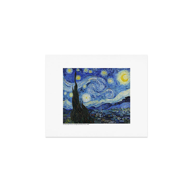 The Starry Night by Vincent Van Gogh Art Print Gallery Image 1