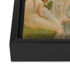 The Swan Maidens by Walter Crane Framed Canvas Print Gallery Image 3
