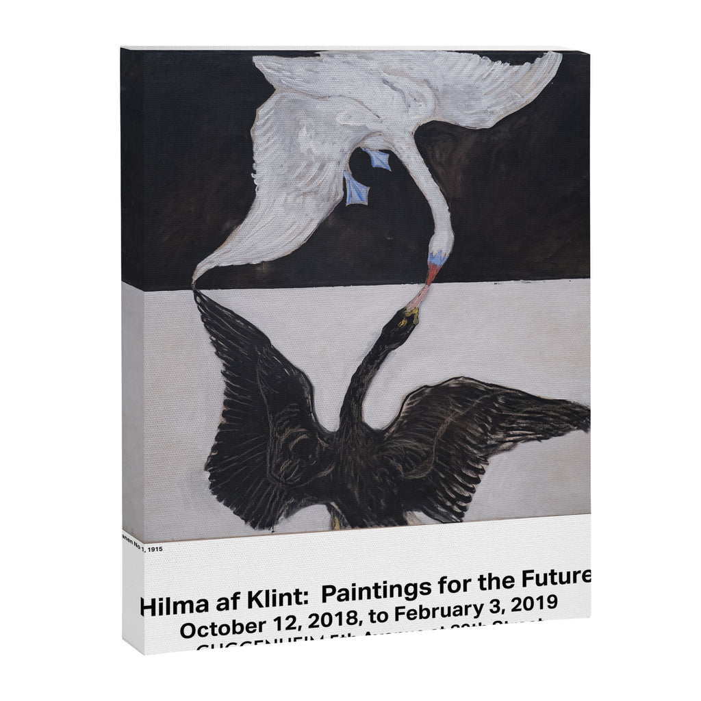 The Swan No 1 by Hilma af Klint Canvas Print Gallery Image 8