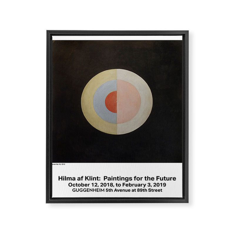 The Swan No 16 by Hilma af Klint Framed Canvas Print Gallery Image 8
