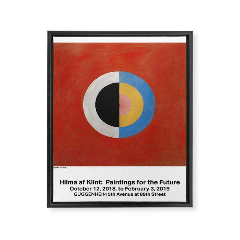 The Swan No 17 by Hilma af Klint Framed Canvas Print Gallery Image 8