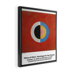 The Swan No 17 by Hilma af Klint Framed Canvas Print Gallery Image 2