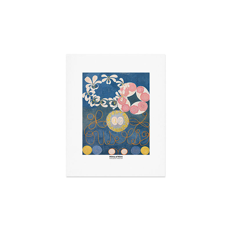 The Ten Largest No 1, Childhood by Hilma af Klint Art Print Gallery Image 1