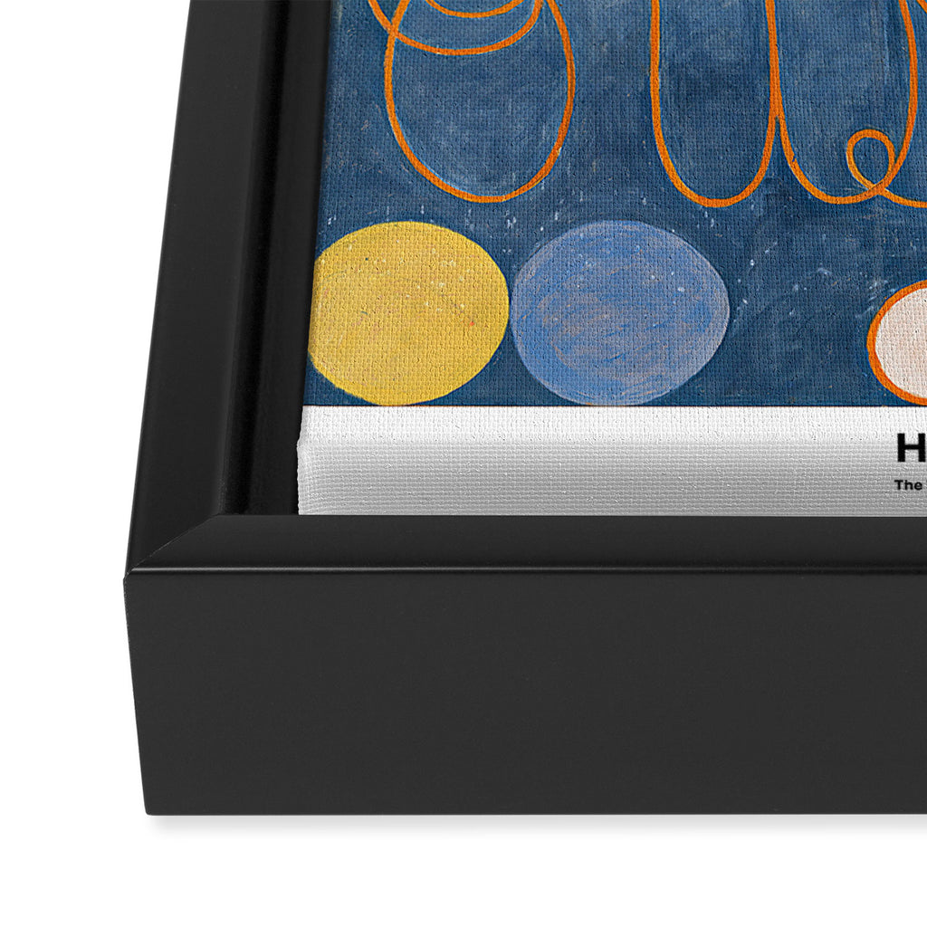 The Ten Largest No 1, Childhood by Hilma af Klint Framed Canvas Print Gallery Image 3