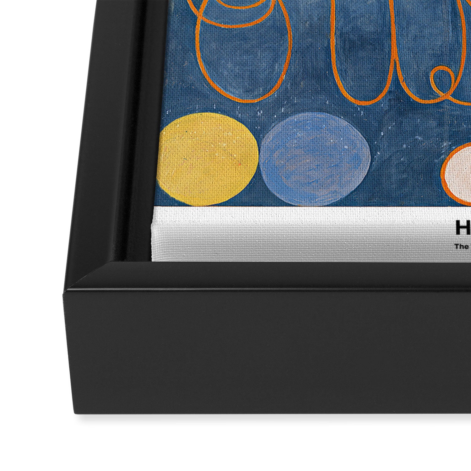 The Ten Largest No 1, Childhood by Hilma af Klint Framed Canvas Print Gallery Image 3