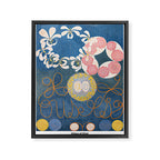 The Ten Largest No 1, Childhood by Hilma af Klint Framed Canvas Print Gallery Image 6