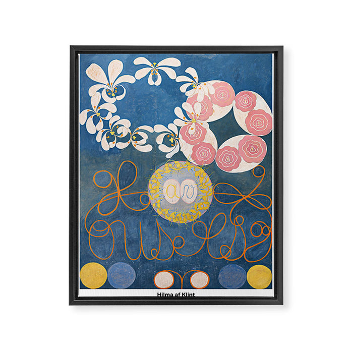 The Ten Largest No 1, Childhood by Hilma af Klint Framed Canvas Print Gallery Image 1