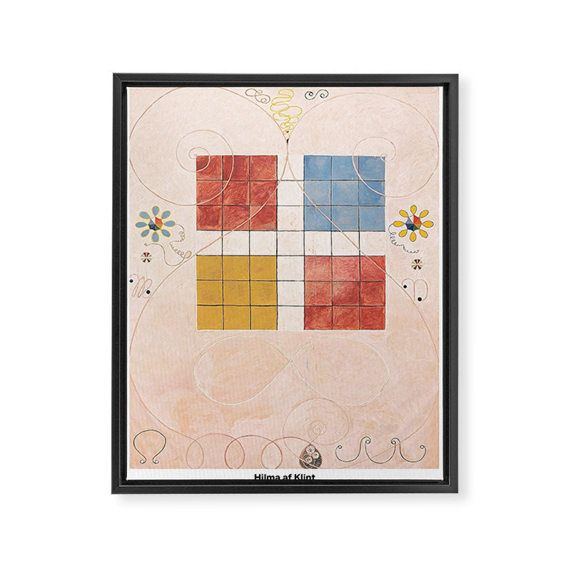 The Ten Largest, No 10, Old Age by Hilma af Klimt Framed Canvas Print Gallery Image 6