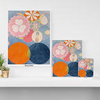The Ten Largest No 2, Childhood by Hilma af Klint Canvas Print Gallery Image 3