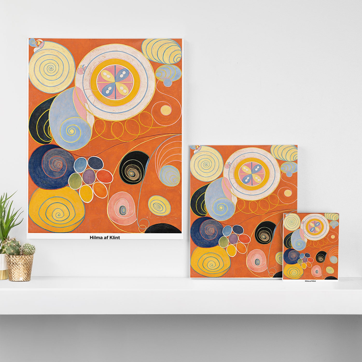 The Ten Largest, No 3, Youth by Hilma af Klint Canvas Print Gallery Image 3