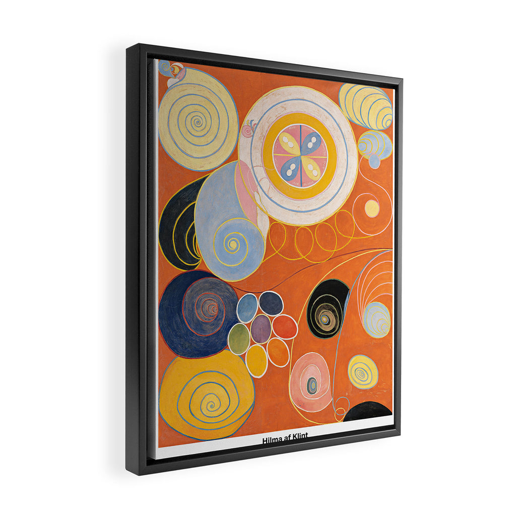 The Ten Largest, No 3, Youth by Hilma af Klint Framed Canvas Print Gallery Image 2