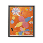 The Ten Largest, No 4, Youth by Hilma af Klint Framed Canvas Print Gallery Image 6