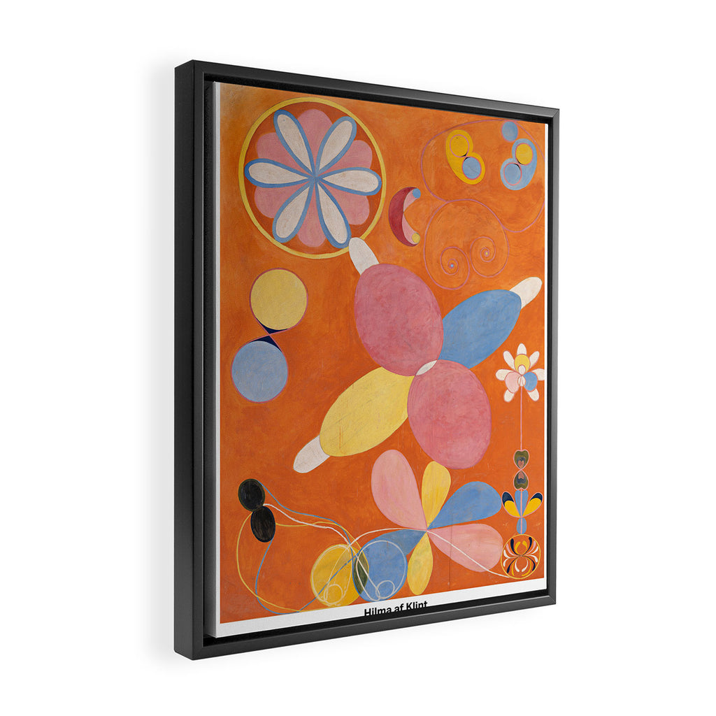 The Ten Largest, No 4, Youth by Hilma af Klint Framed Canvas Print Gallery Image 2