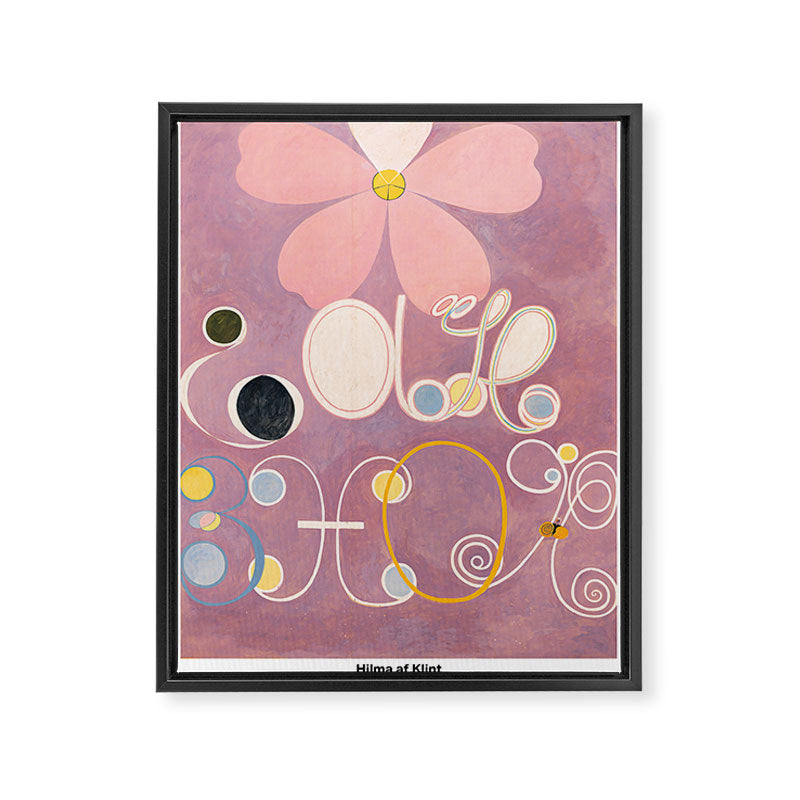 The Ten Largest, No 5, Adulthood by Hilma af Klint Framed Canvas Print Gallery Image 6