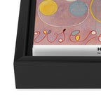 The Ten Largest, No 8 by Hilma af Klint Framed Canvas Print Gallery Image 3