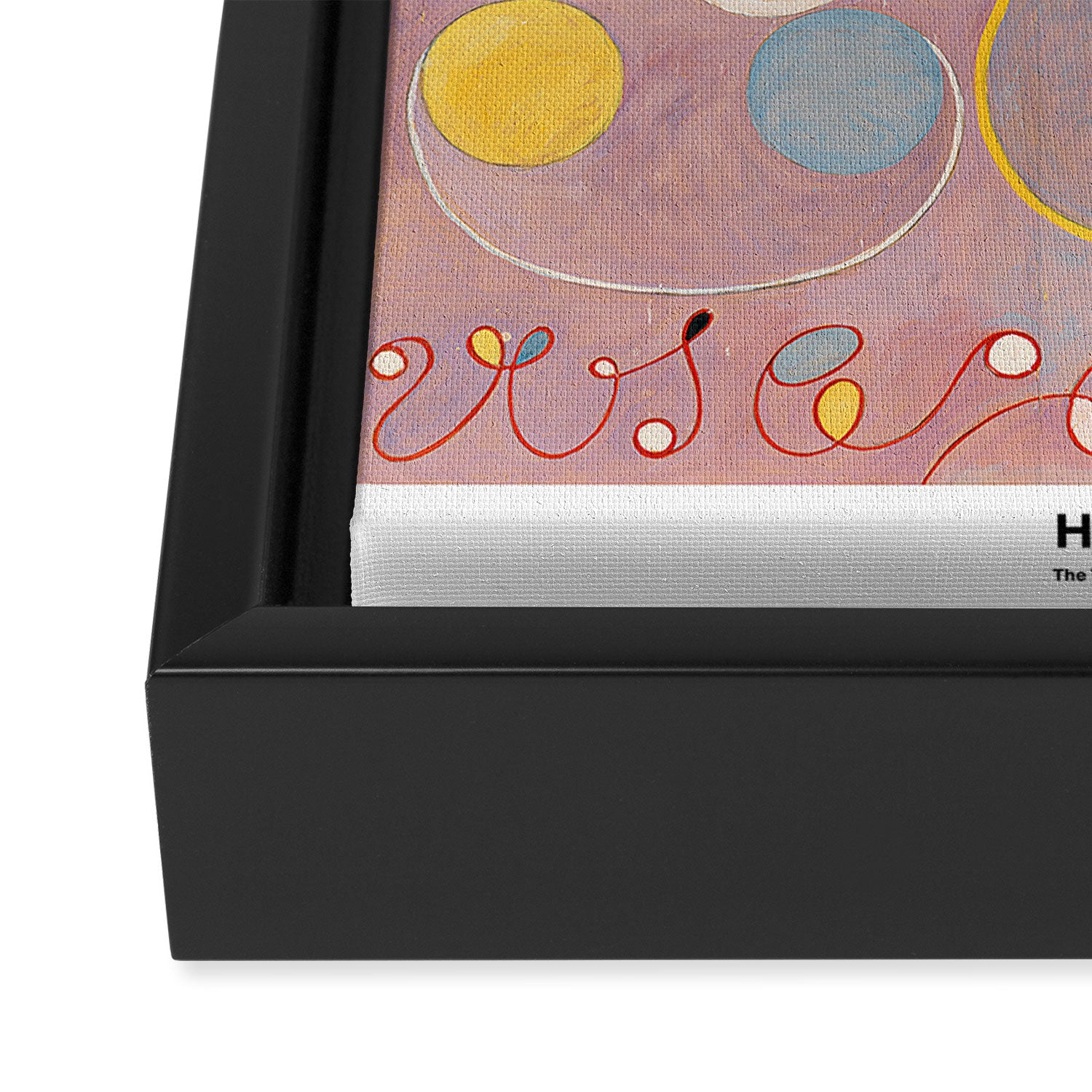 The Ten Largest, No 8 by Hilma af Klint Framed Canvas Print Gallery Image 3