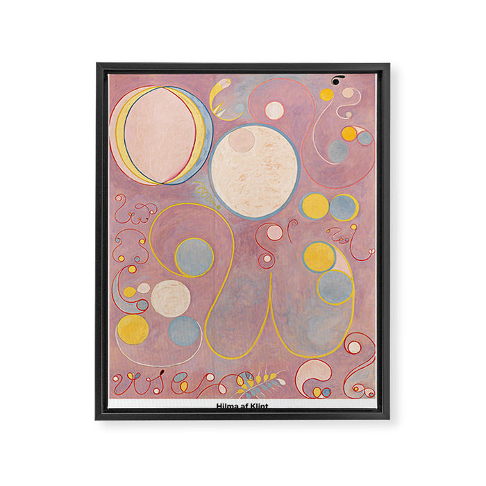 The Ten Largest, No 8 by Hilma af Klint Framed Canvas Print Gallery Image 1