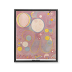 The Ten Largest, No 8 by Hilma af Klint Framed Canvas Print Gallery Image 6