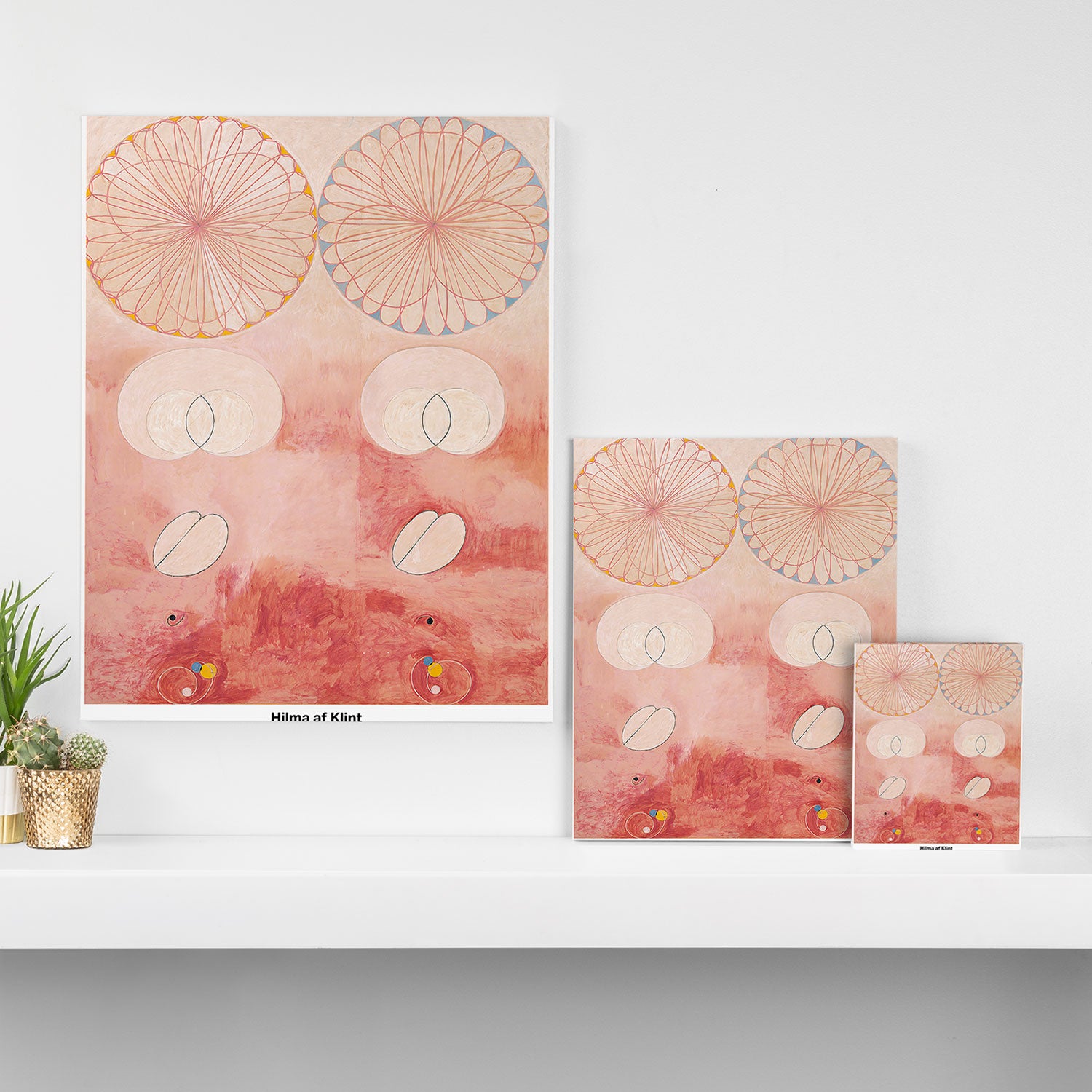 The Ten Largest, No 9 by Hilma af Klimt Canvas Print Gallery Image 3