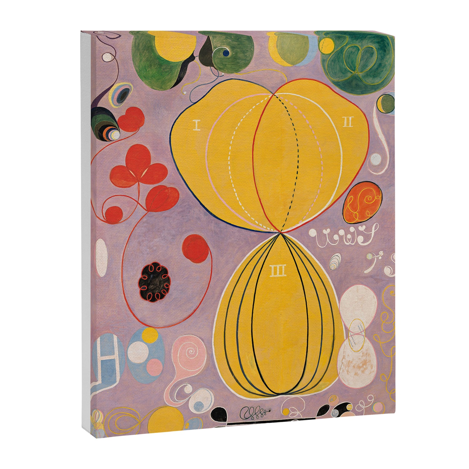 The Ten Longest, No 7 by Hilma af Klint Canvas Print Gallery Image 6