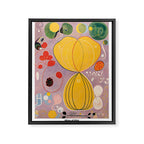 The Ten Longest, No 7 by Hilma af Klint Framed Canvas Print Gallery Image 6